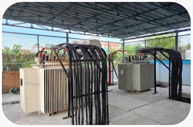 Lighterage Jetty GIS Substation Work