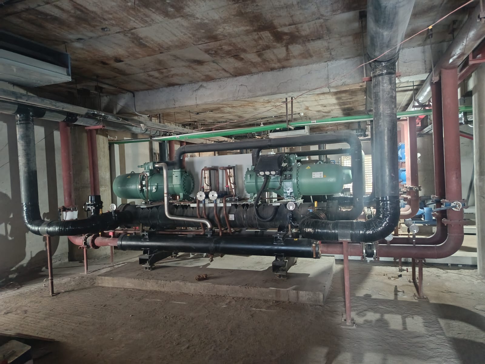CPA one stop service centre Chiller project